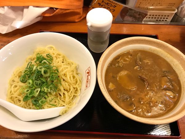 「きのこビーフつけ麺」@ミスターPuppyの写真