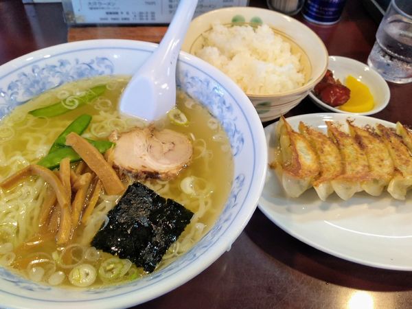 「ラーメンセット(塩) 790円」@ラーメンの店 金精の写真