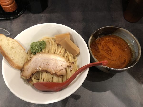 「エビとまとつけ麺950円」@つけ麺 GAKUの写真