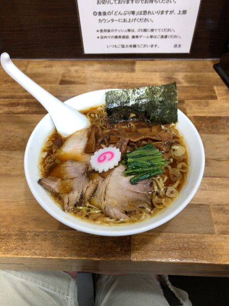 「しょうゆラーメン+ 風味爽快ニシテ」@オランダ軒の写真