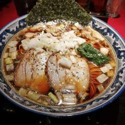 溜まり中華そば　大盛り