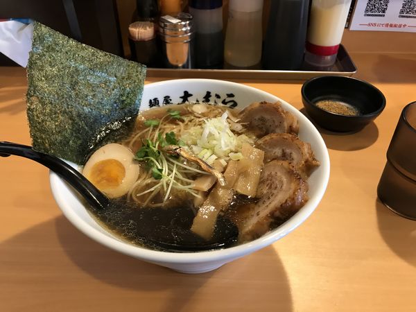 「特製煮干しそば大盛り」@麺屋大むらの写真