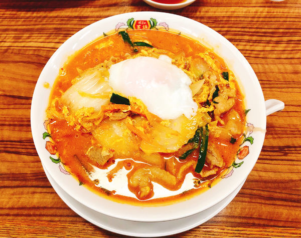 「肉玉スタミナ麺」@餃子の王将 諏訪店の写真