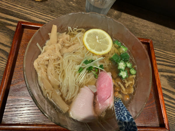 「冷やし魚介出汁850円」@メンドコロ Kinariの写真