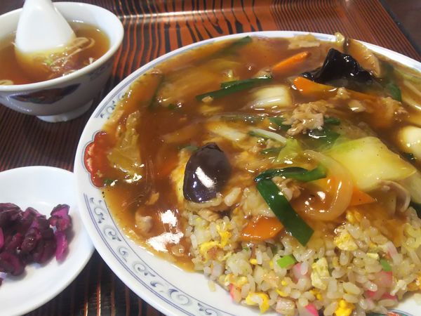 「あんかけチャーハン￥1,000」@ラーメンハウス 香雅の写真