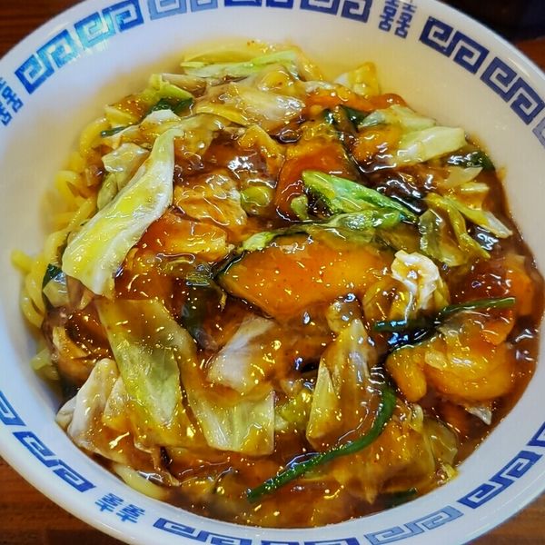 「冷しスタミナラーメン 750円」@スタミナラーメン 風の写真