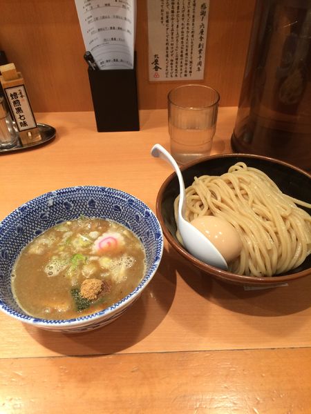 「味玉つけ麺」@六厘舎の写真