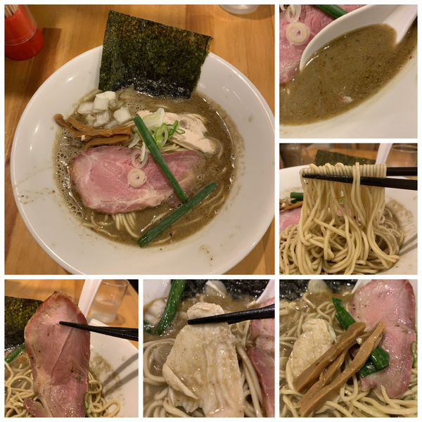 「【限定】煮干し３密そば900円」@煮干専門 中華そば 平八の写真