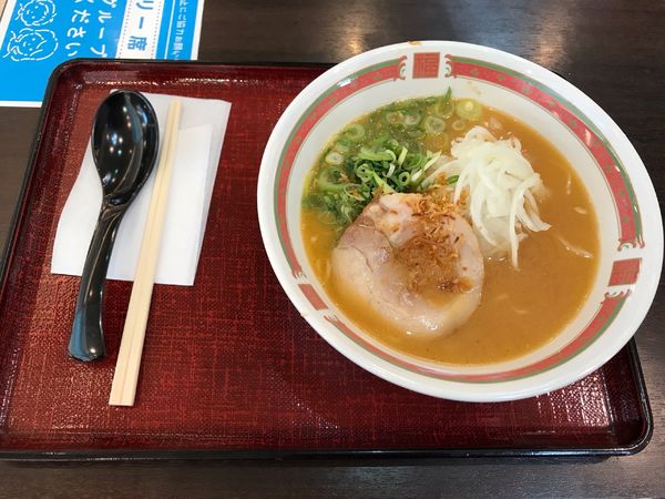 「淡路島玉ねぎラーメン　味噌」@淡路SA（下り）の写真