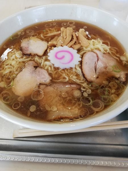 「中華麺 生玉子付き」@永福町大勝軒の写真