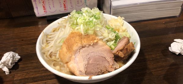 「らーめん（豚1枚）」@ちばから 渋谷道玄坂店の写真