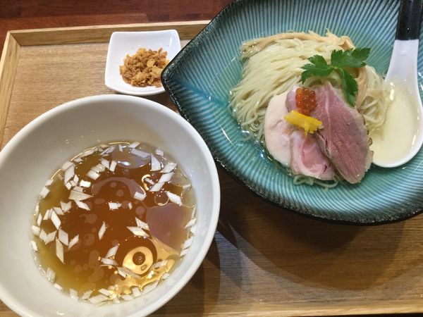 「【期間数量限定】冷製だし つけそば(¥900)」@麺処しろくろの写真