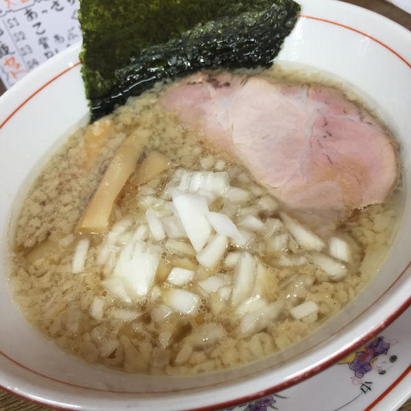 「背脂中華そば」@中華そば 壇の写真