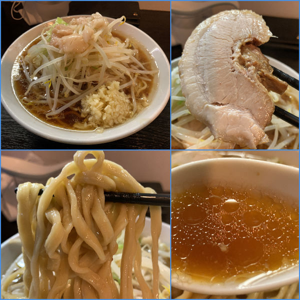 「小ラーメン¥850(麺硬め・ニンニク・アブラ)」@豚星。の写真