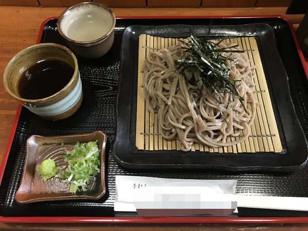 「ざるそば」@御清水庵の写真