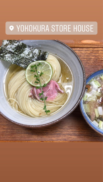「昆布水つけ麺　塩」@YOKOKURA STOREHOUSEの写真