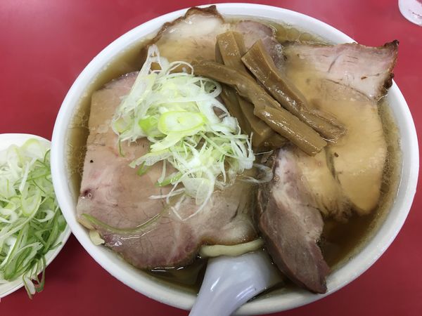 「チャーシューメン＋ねぎ増し」@一品香 小山の写真