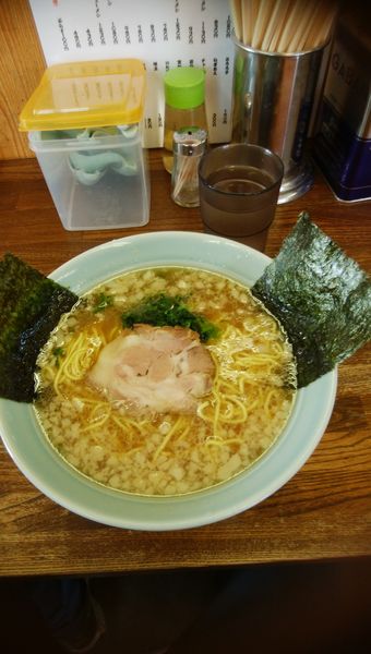 「ラーメン　麺固め　580円！」@ラーメンショップ 厚木店の写真