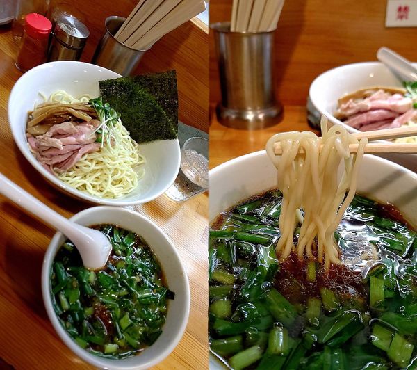 「『ニラトマつけ麺(¥850)』」@らーめん わかつの写真