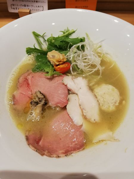 「貝しおそば」@麺屋 貝原の写真