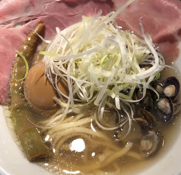 「しじみらーめん」@くそオヤジ最後のひとふりの写真