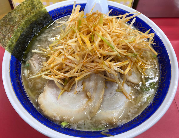 「ネギチャーシュー麺　ニンニク別皿トッピ」@MURAYAMAホープ軒 本店の写真