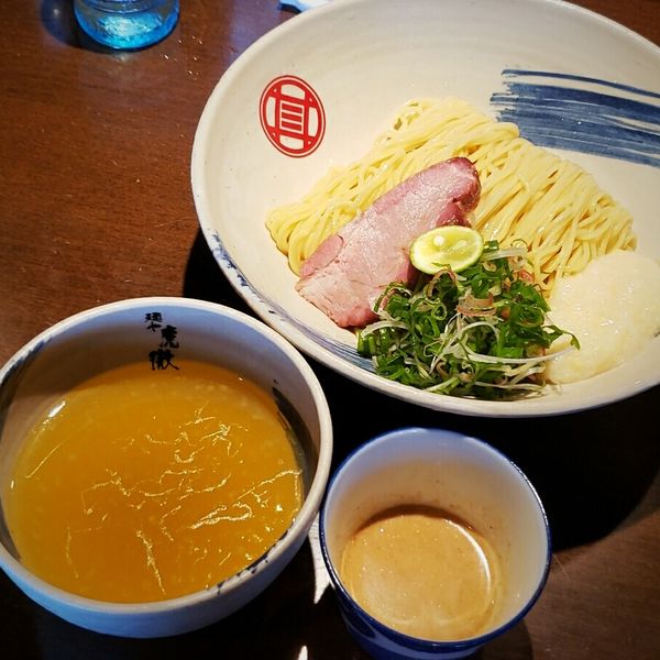 「【数量限定】薬涼 潮つけそば（大盛無料）９５０円」@麺や 虎徹の写真