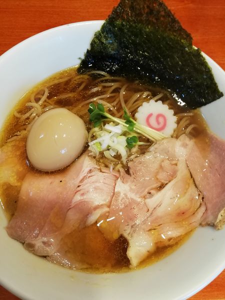 「播州鶏醤油」@宝麺 えびす丸の写真