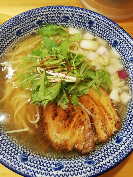 「マグロ節の中華そば」@吉岡マグロ節センターの写真