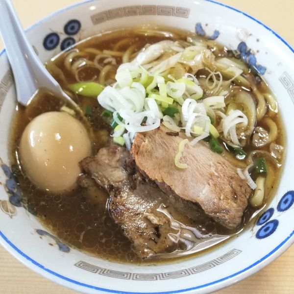「ねぎチャーシューメン､味玉」@手打ラーメン 長八の写真