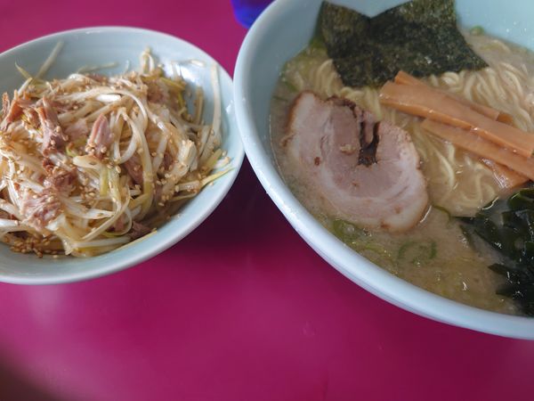 「ラーメン ネギ丼」@ラーメンショップ 市貝店の写真