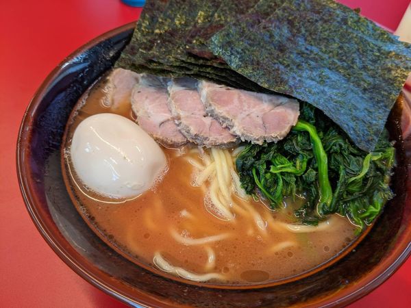 「武州ラーメン中盛 1100円」@家系ラーメン 佐々喜家の写真