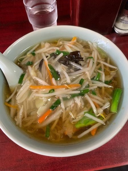 「もやしソバ 750円」@宝来軒の写真