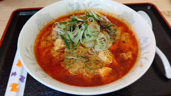 「豆腐マーラー麺」@ラーメン餃子 なか屋の写真