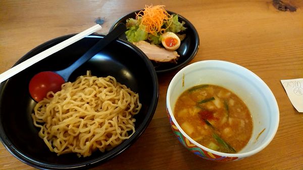 「スパイシーつけ麺(麺量200g) 800円」@たっちゃんらーめんの写真