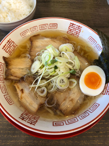 「塩ラーメン　790円」@焼豚ラーメン 弥太郎 豊川本店の写真