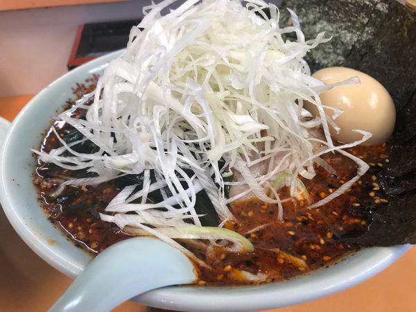「極上級3特盛＋味玉、のり」@地獄ラーメン 田中屋の写真