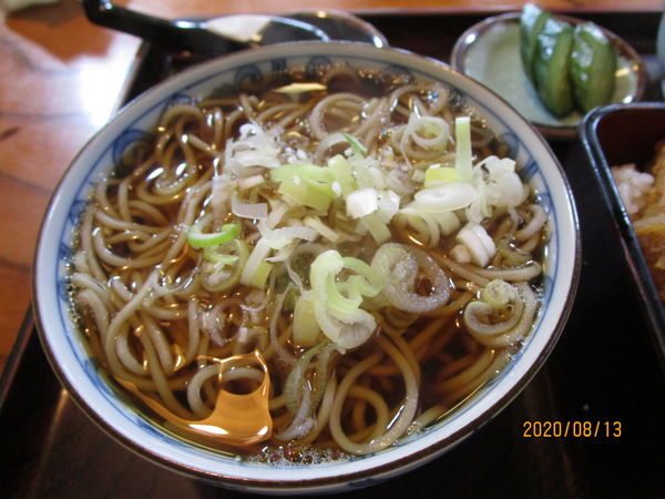 「かつ重Setのかけ蕎麦」@おそば まるか家の写真