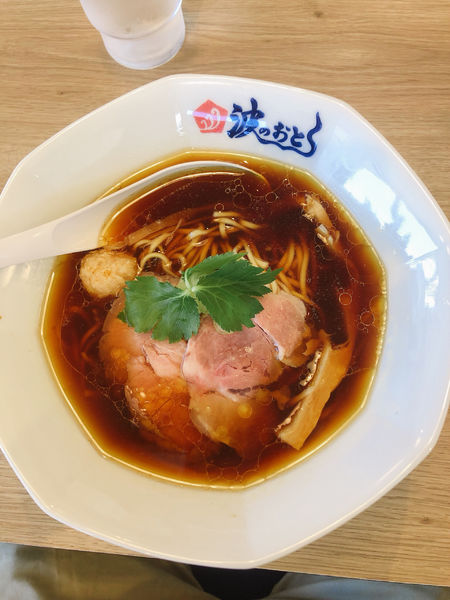 「醤油ラーメン」@麺屋 波のおとの写真
