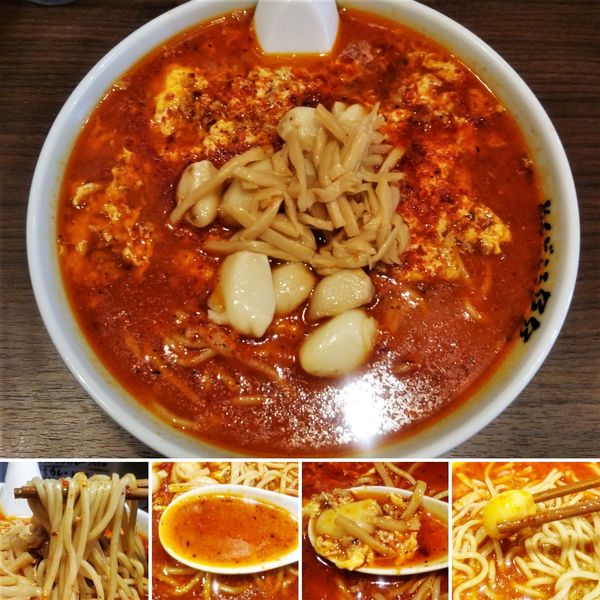「NEOたんたん麺＋ごろごろニンニク＝980円」@麺処 ぱちぱちの写真
