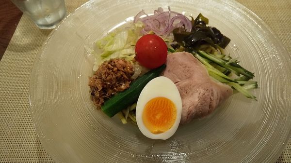 「グリーンソースひやちゅう(¥800)」@冷やし中華専門店 HiyaChuの写真