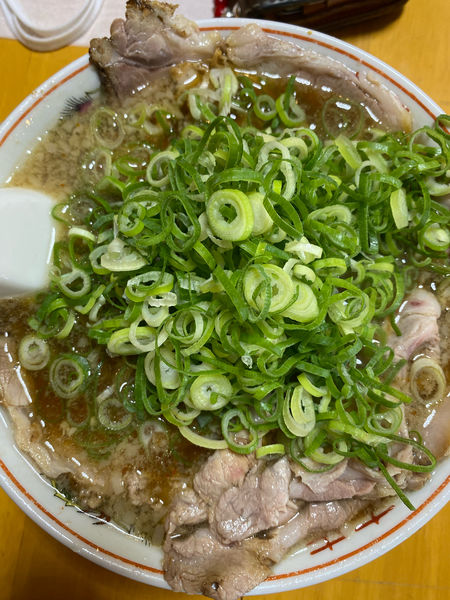 「肉中華そば➕麺固め➕背脂　900円」@みんなのキッチン 南相馬本店の写真