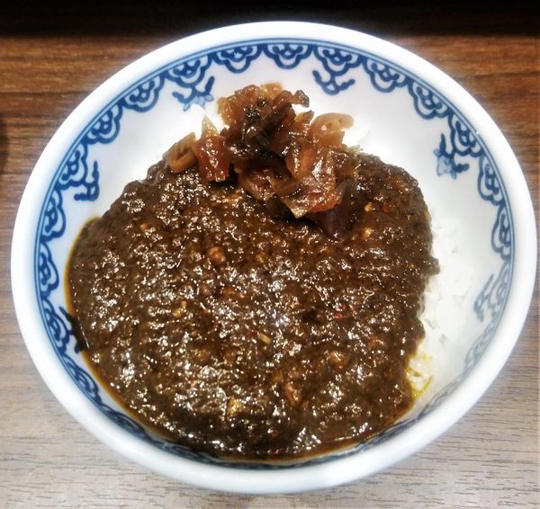 「茶碗カレー　350円」@麺処 ぱちぱちの写真