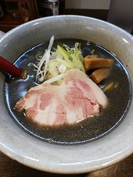「黒味噌らーめん」@味噌専門 麺屋大河の写真