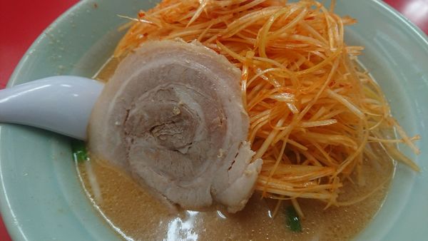 「ねぎ味噌ら～めん」@くるまやラーメン 新座店の写真