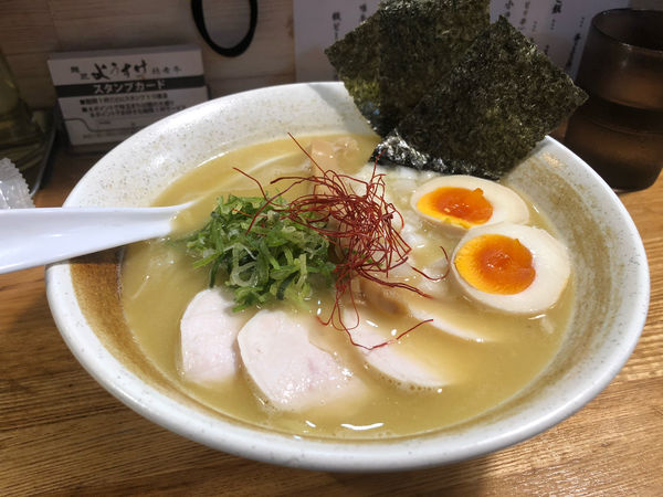 「鶏白湯ラーメン」@麺匠ようすけ 鶏煮亭の写真