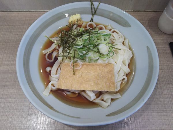 「冷しきしめん¥410」@名代きしめん 住よし JR名古屋駅5・6番ホーム店の写真