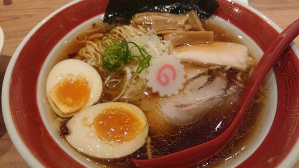 「味玉中華そば」@ソラノイロ NIPPONの写真