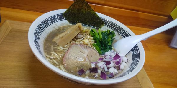 「ネギ純煮干そば」@らーめん酒場 麺屋 龍月の写真