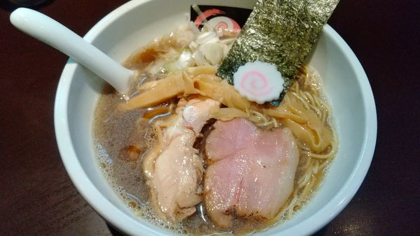 「にぼしそば850円」@おおぜき中華そば店の写真